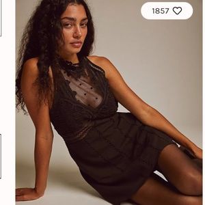 New! Free people Valencia mini dress